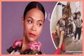 Fans Slam Zoe Saldana's Husband for Dressing like a Woman in Fishnet Tights on His 42nd B-Day