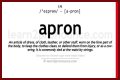 How to pronounce apron